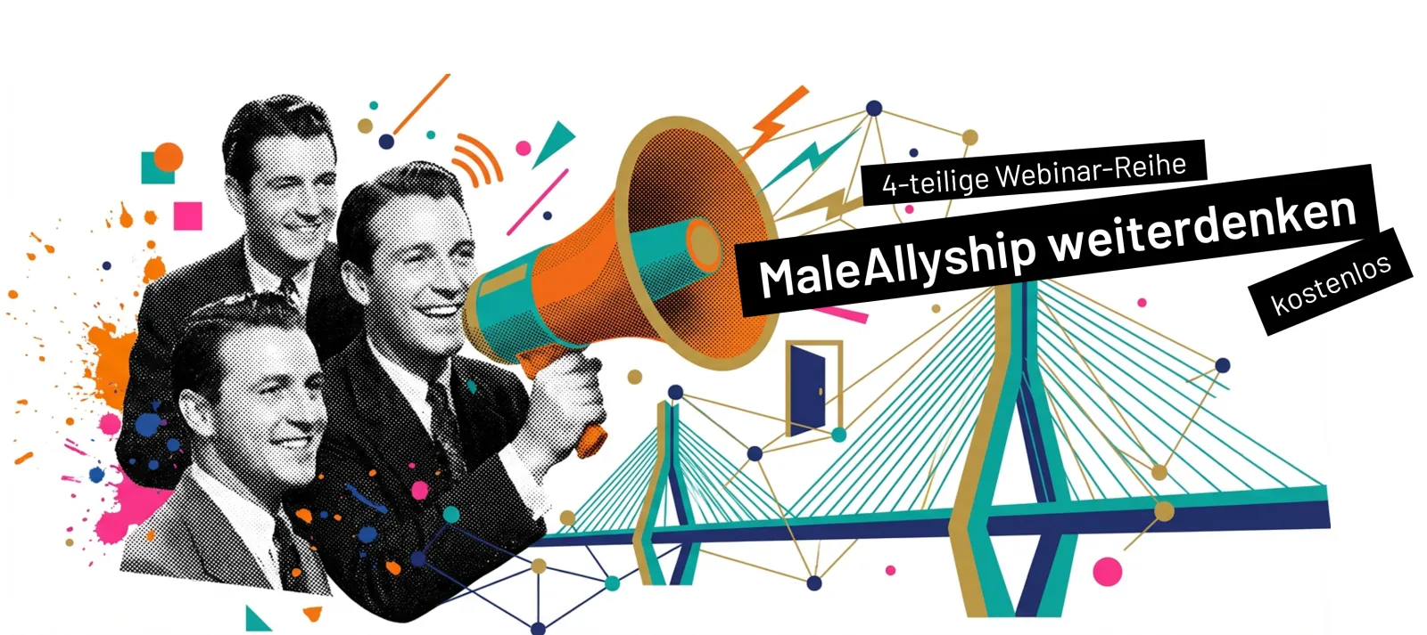 4-teilige Webinar-Reihe: Male Allyship weiterdenken – kostenlos