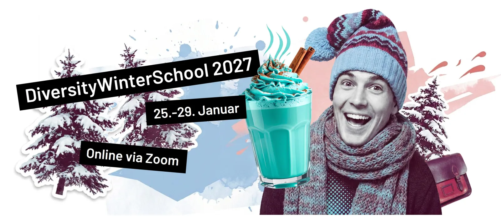 DiversityWinterSchool 2027, 25.–29. Januar, online via Zoom